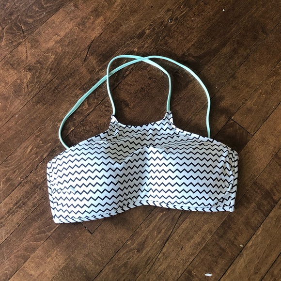 Chevron Halter Bikini Top - Picture 1 of 2